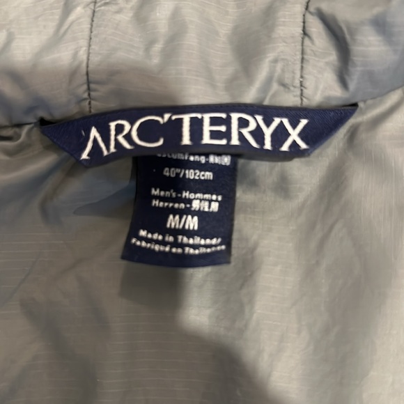 Arcteryx arc’teryx Atom LT Hoody Hoodie Green Blue Medium - Picture 2 of 2